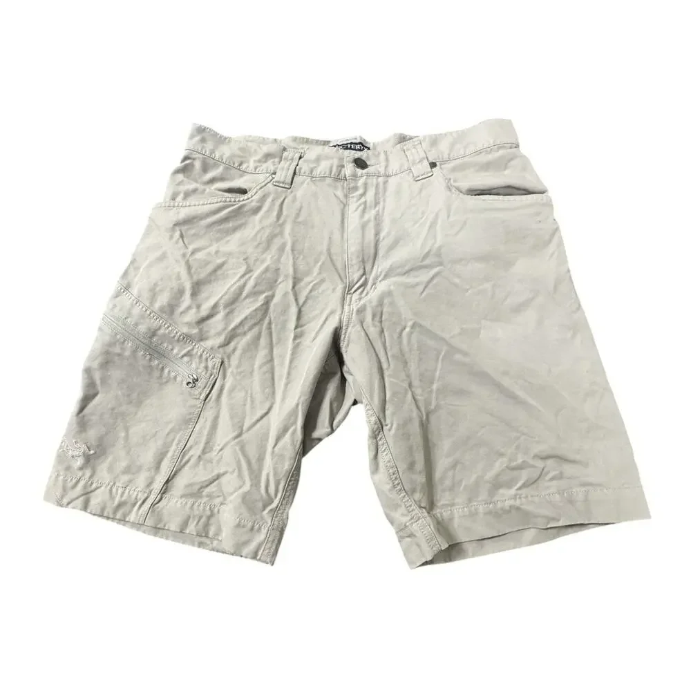 Vintage Arcteryx Men's 32 Beige Techical Utlity Cargo Short Gorpcore Outdoor
